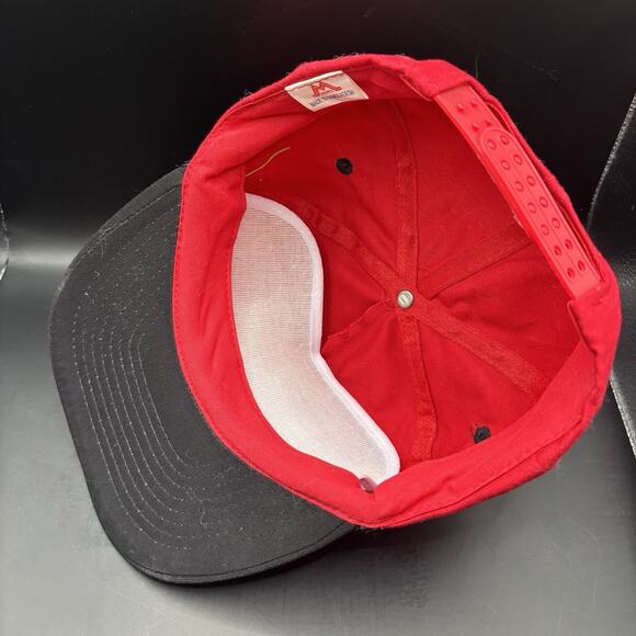 Vintage I'd Rather Be Racing Hat Cap Snap Back Embroidered Trucker Rope braid - Picture 5 of 7